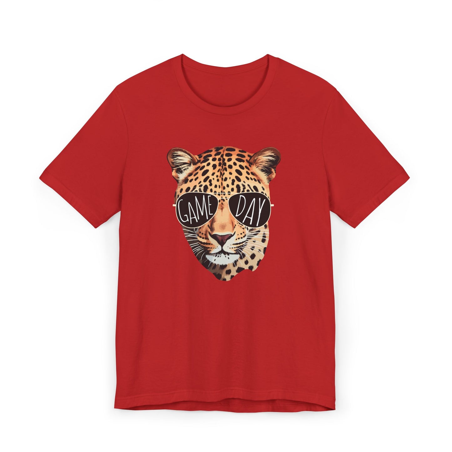 Graphic Tee - Leopards Game Day Mom Tee Unisex Jersey T-Shirt